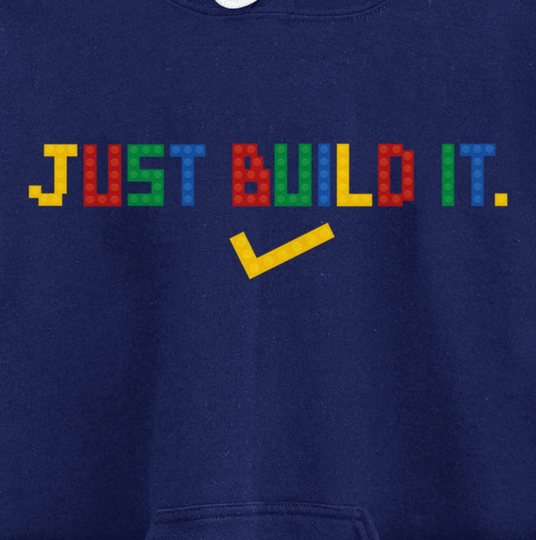 Just Build It Master Builder Building Block Boys Girls Pullover Hoodie