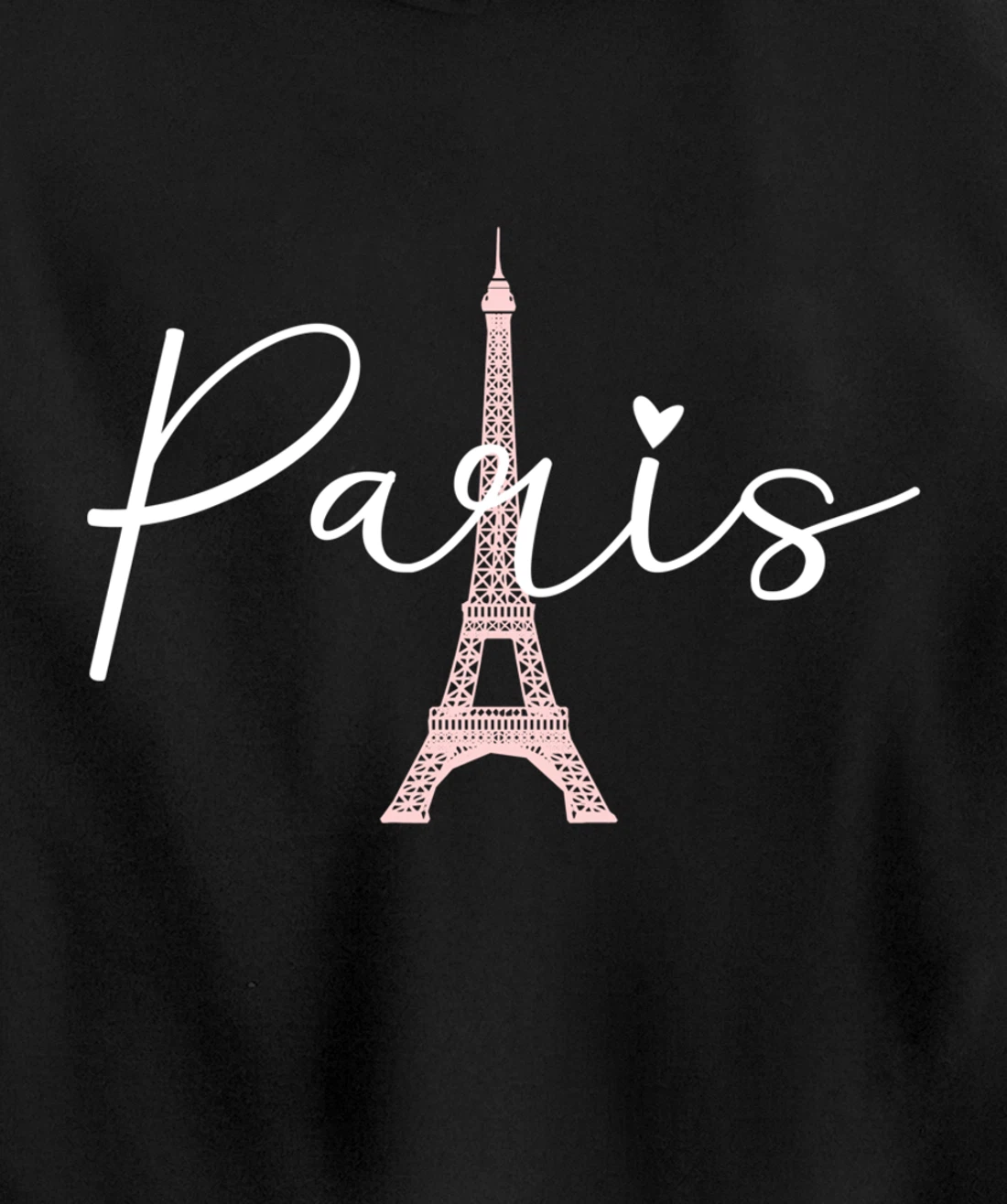 Paris Eiffel Tower Travel France European Paris Vacation Pullover Hoodie