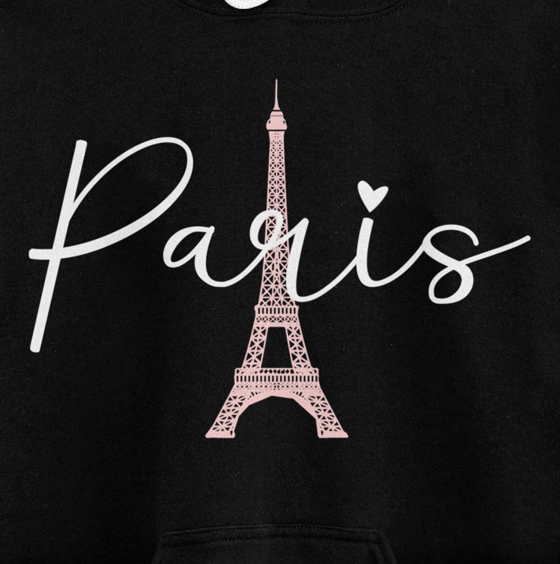 Paris Eiffel Tower Travel France European Paris Vacation Pullover Hoodie