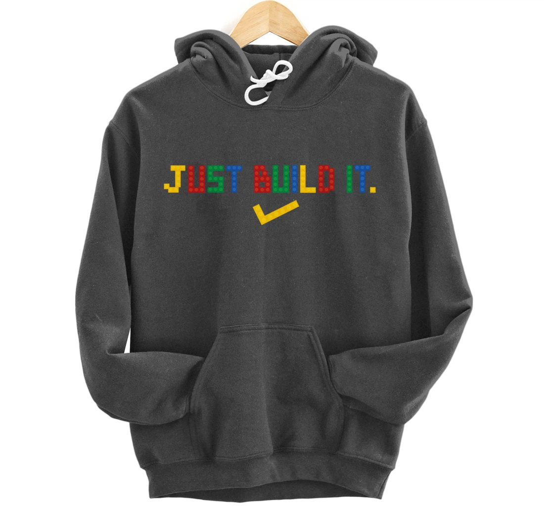 Just Build It Master Builder Building Block Boys Girls Pullover Hoodie