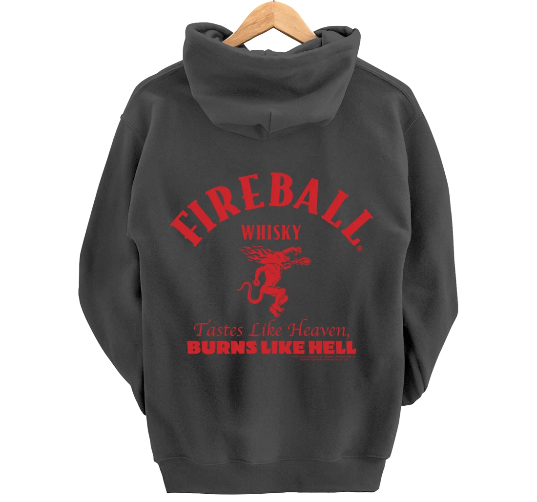 Tastes Like Heaven Burns Like Hell Pullover Hoodie
