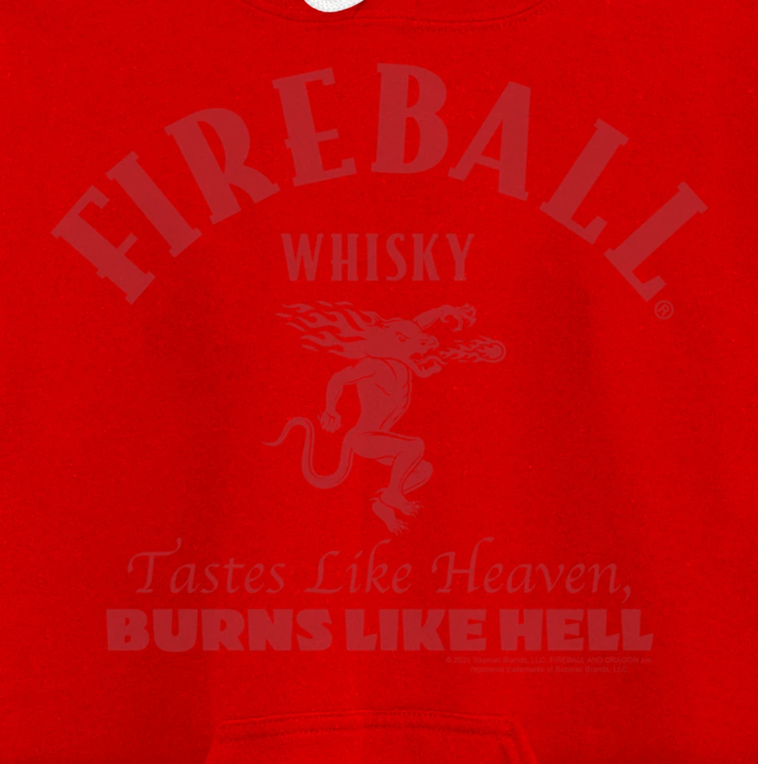 Tastes Like Heaven Burns Like Hell Pullover Hoodie