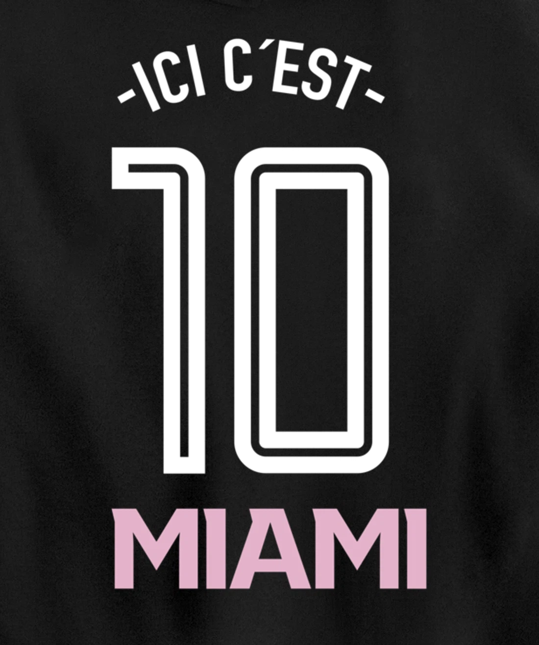 Ici C´Est Miami - Leo 10 Pullover Hoodie