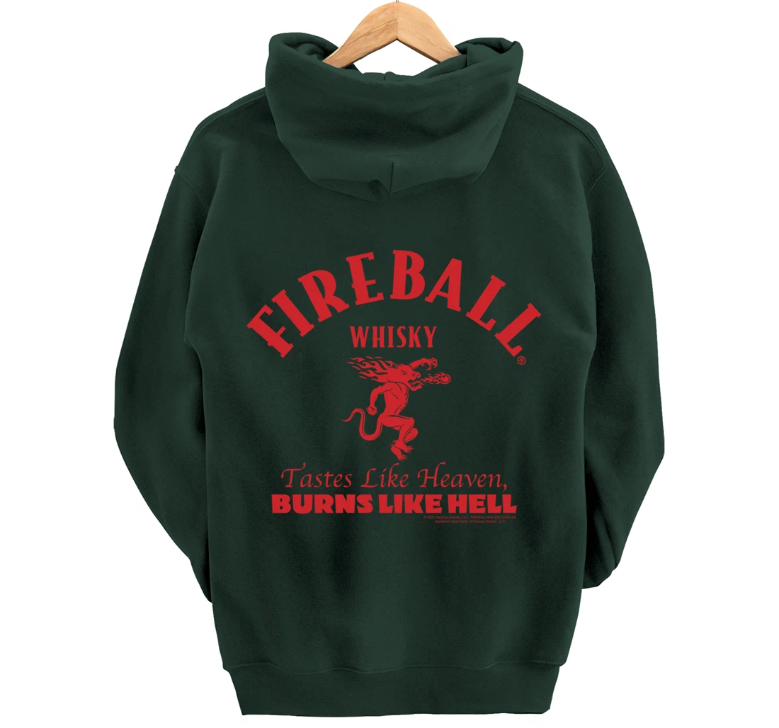 Tastes Like Heaven Burns Like Hell Pullover Hoodie