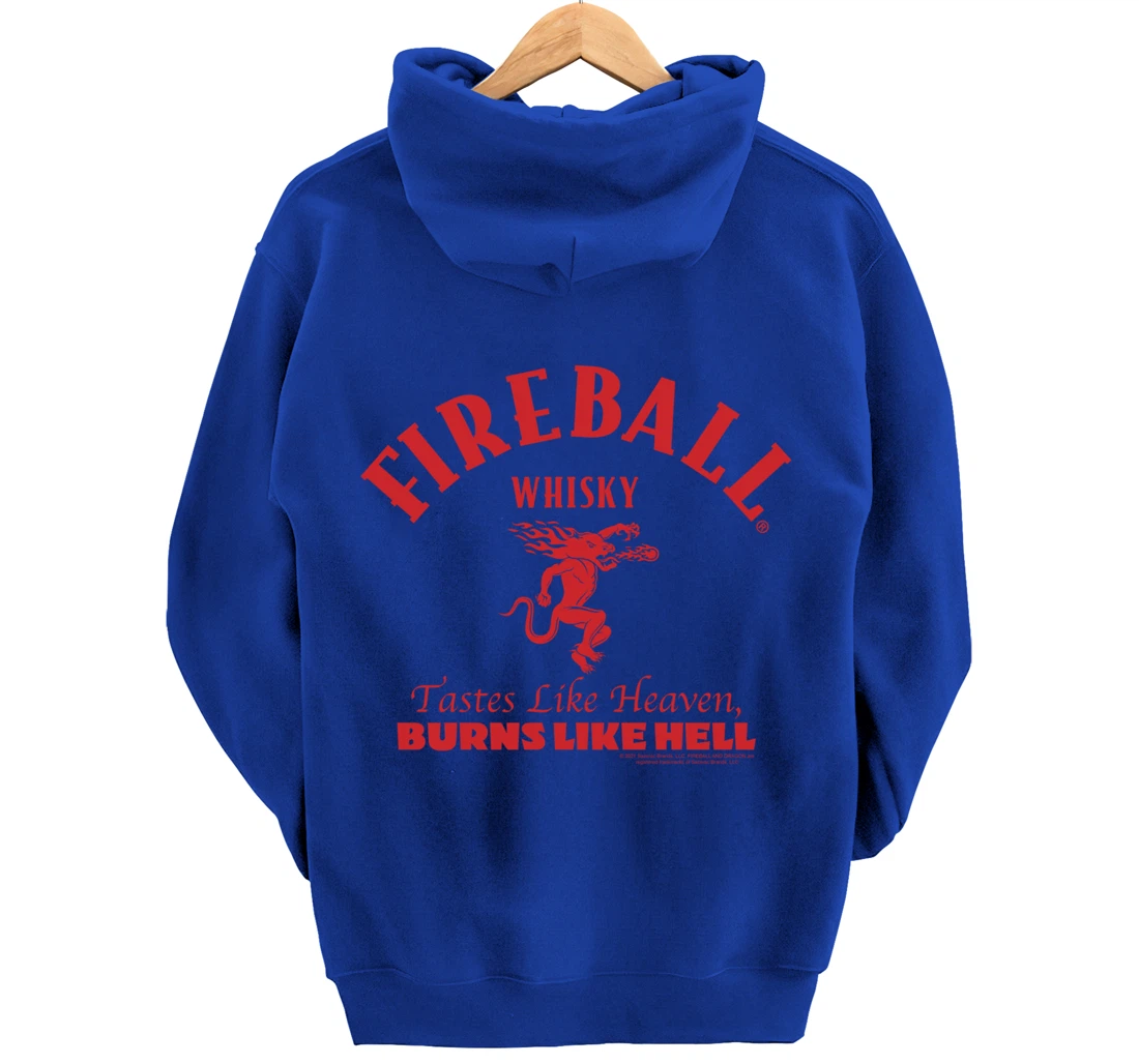 Tastes Like Heaven Burns Like Hell Pullover Hoodie