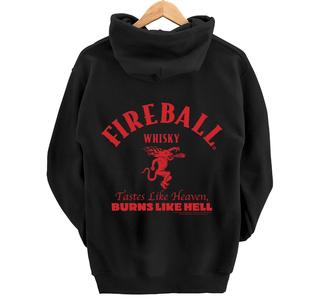 Tastes Like Heaven Burns Like Hell Pullover Hoodie