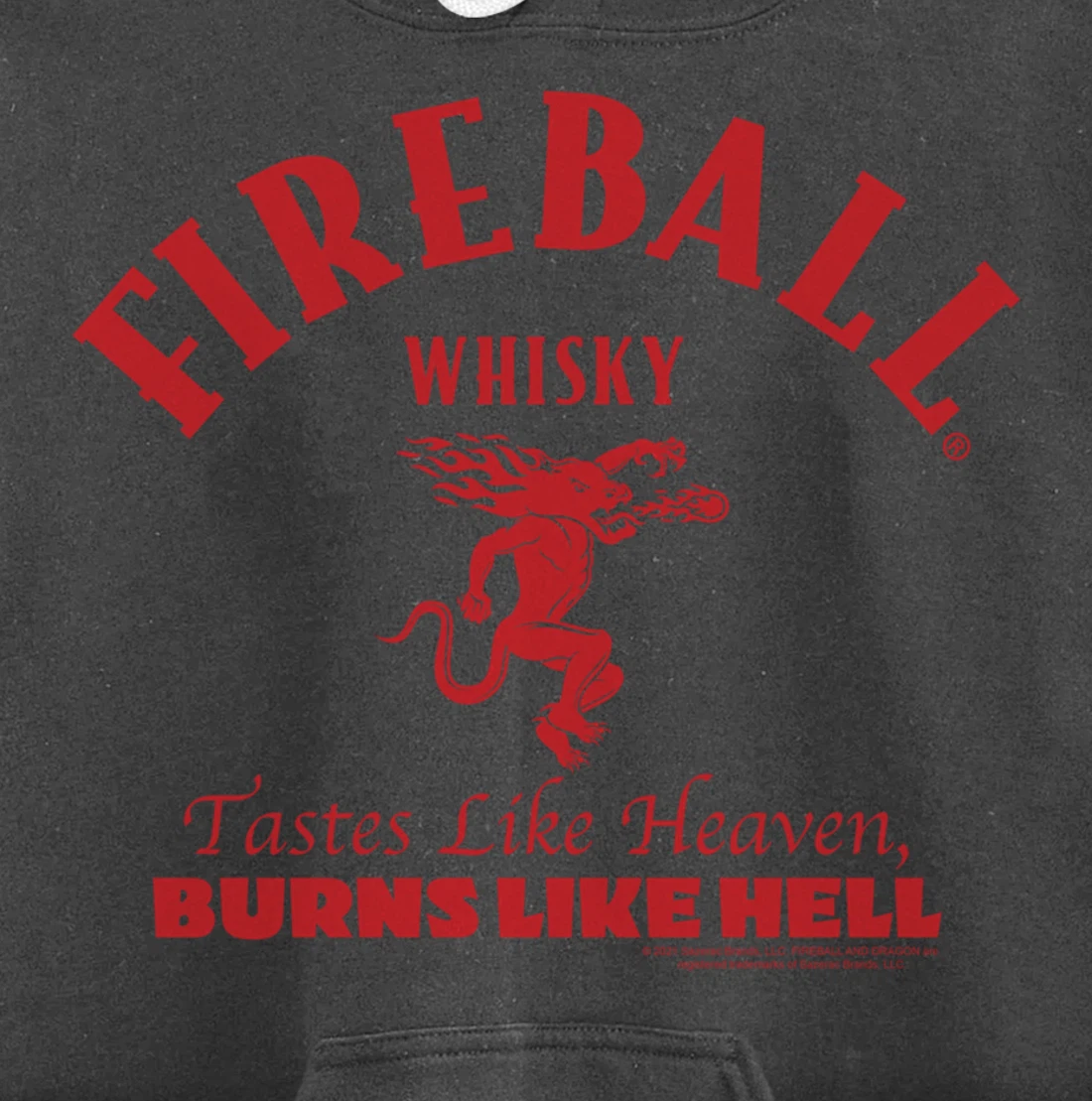 Tastes Like Heaven Burns Like Hell Pullover Hoodie