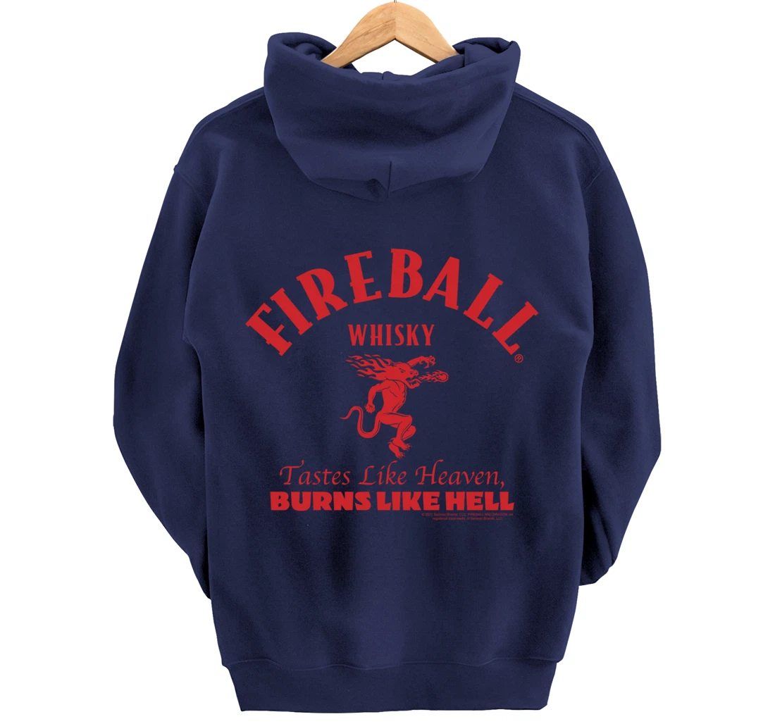 Tastes Like Heaven Burns Like Hell Pullover Hoodie