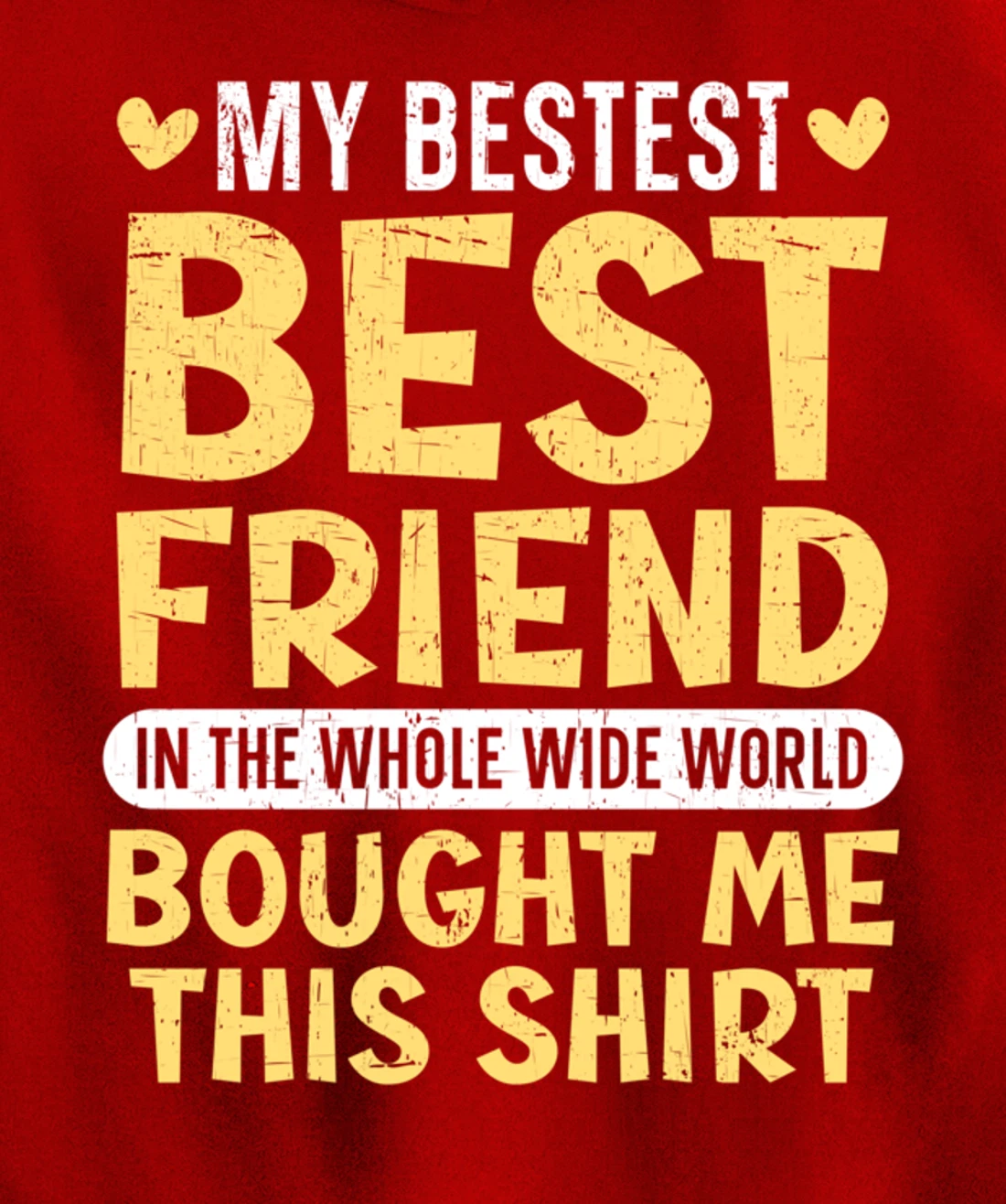 Best Friend Forever Friendship Bestie BFF Squad Pullover Hoodie