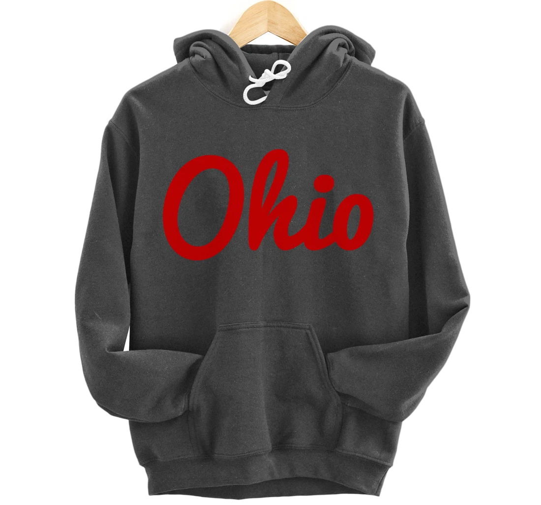 Script Ohio Hoodie State of Ohio Hooded Hoodie Pullover Hoodie