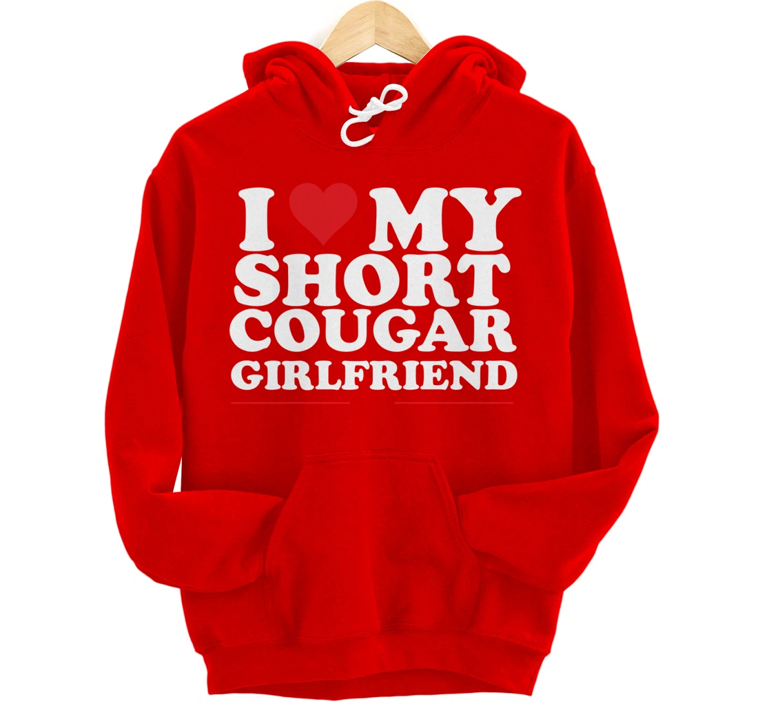 I Heart My Cougar GF Pullover Hoodie
