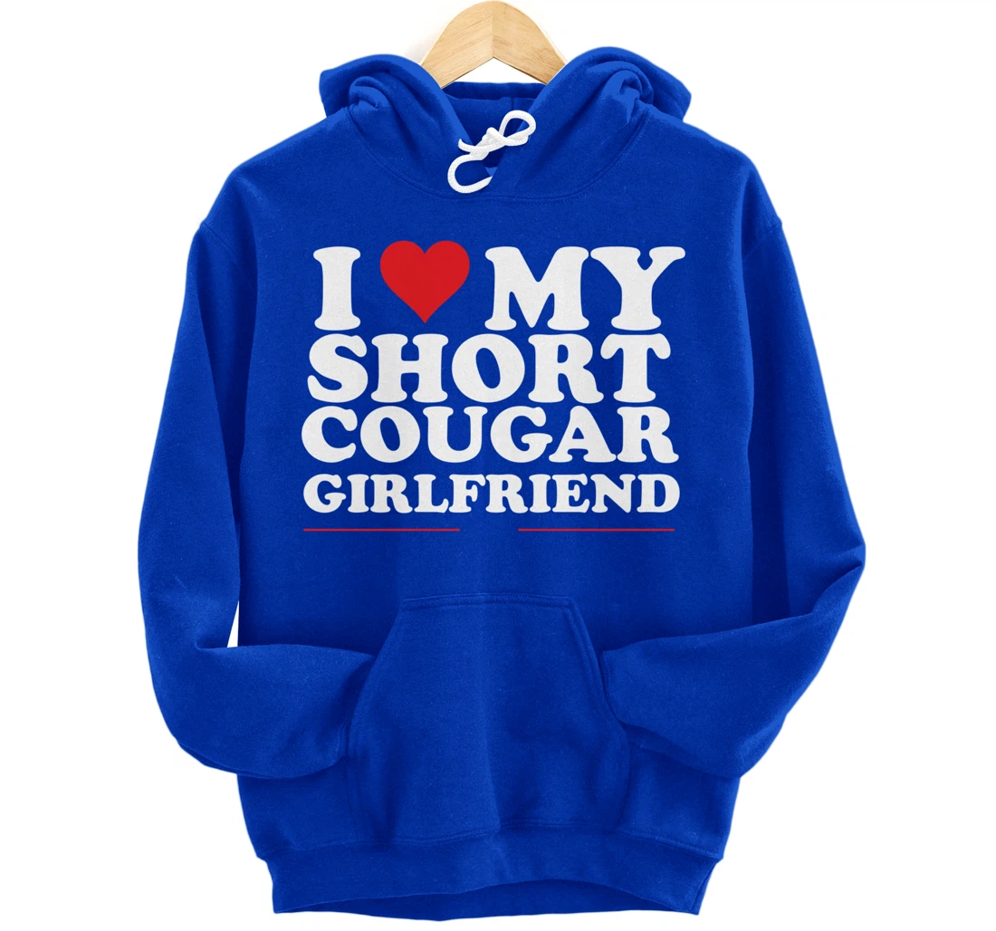 I Heart My Cougar GF Pullover Hoodie