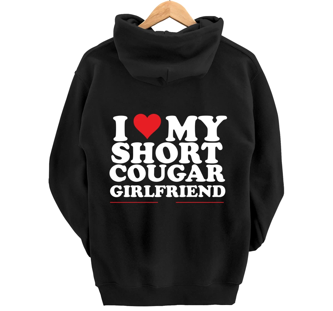 I Heart My Cougar GF Pullover Hoodie