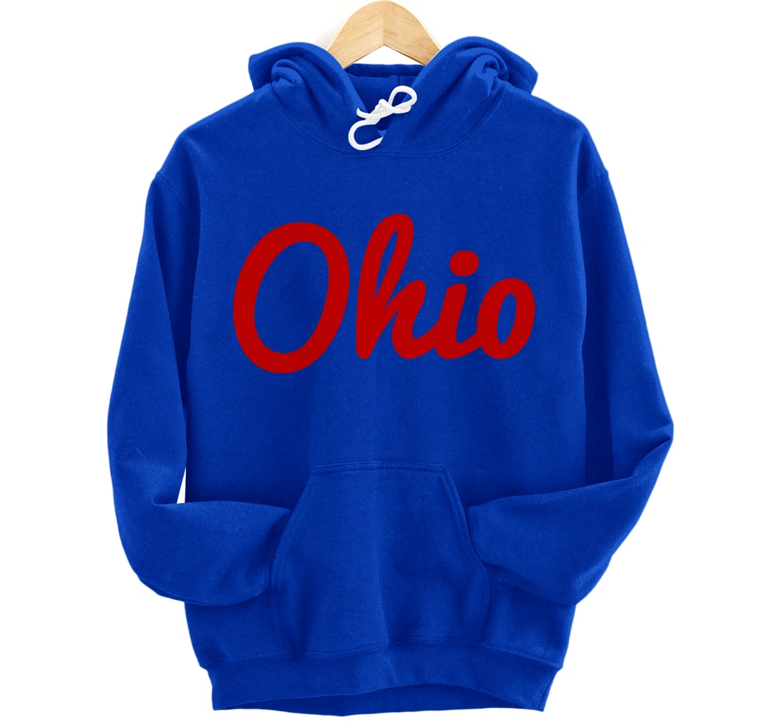 Script Ohio Hoodie State of Ohio Hooded Hoodie Pullover Hoodie