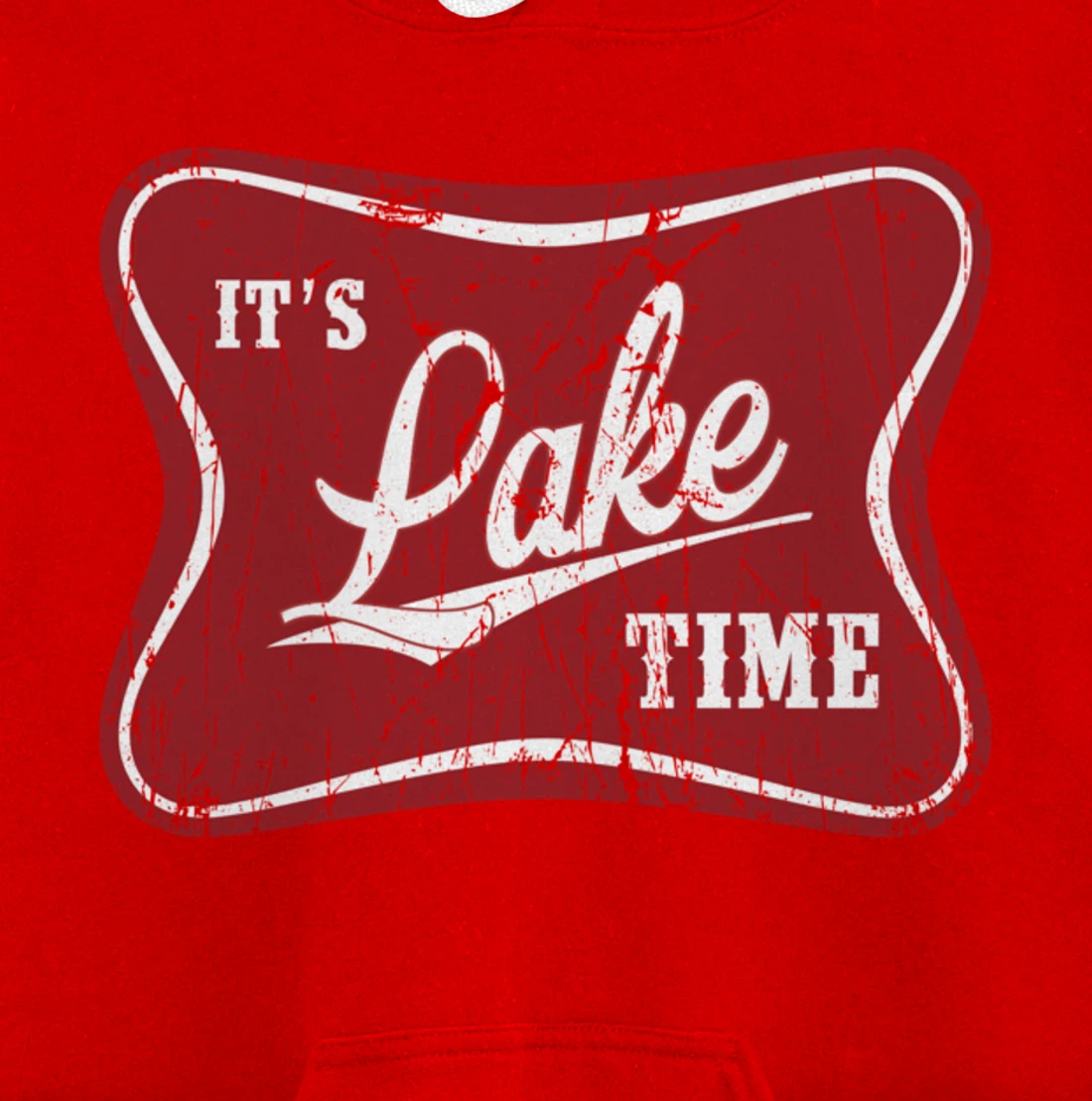 It's Lake Time, Lake Camper Life Likes Fishing Pullover Hoodie
