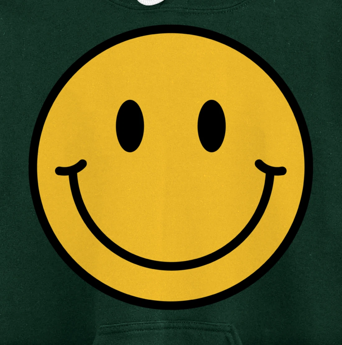 70s Yellow Smile Face Shirt Cute Happy Peace Smiling Face Pullover Hoodie