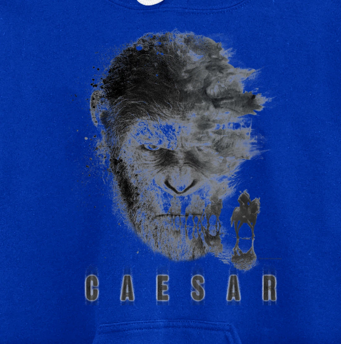 War for the Planet of the Apes Monochrome Caesar & Riders Pullover Hoodie