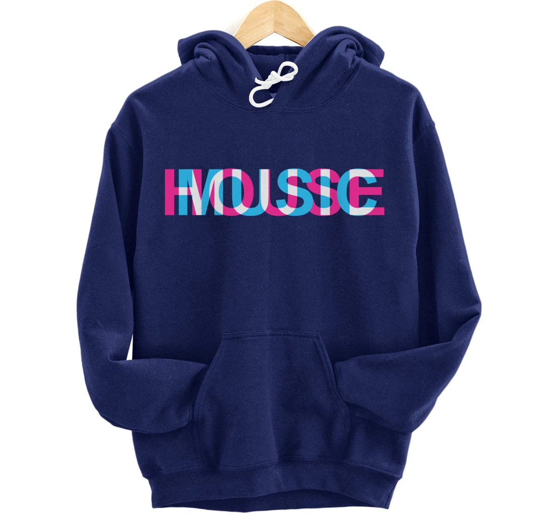 House Music Glitch EDM Rave DJ Music Festival Music Lover Pullover Hoodie