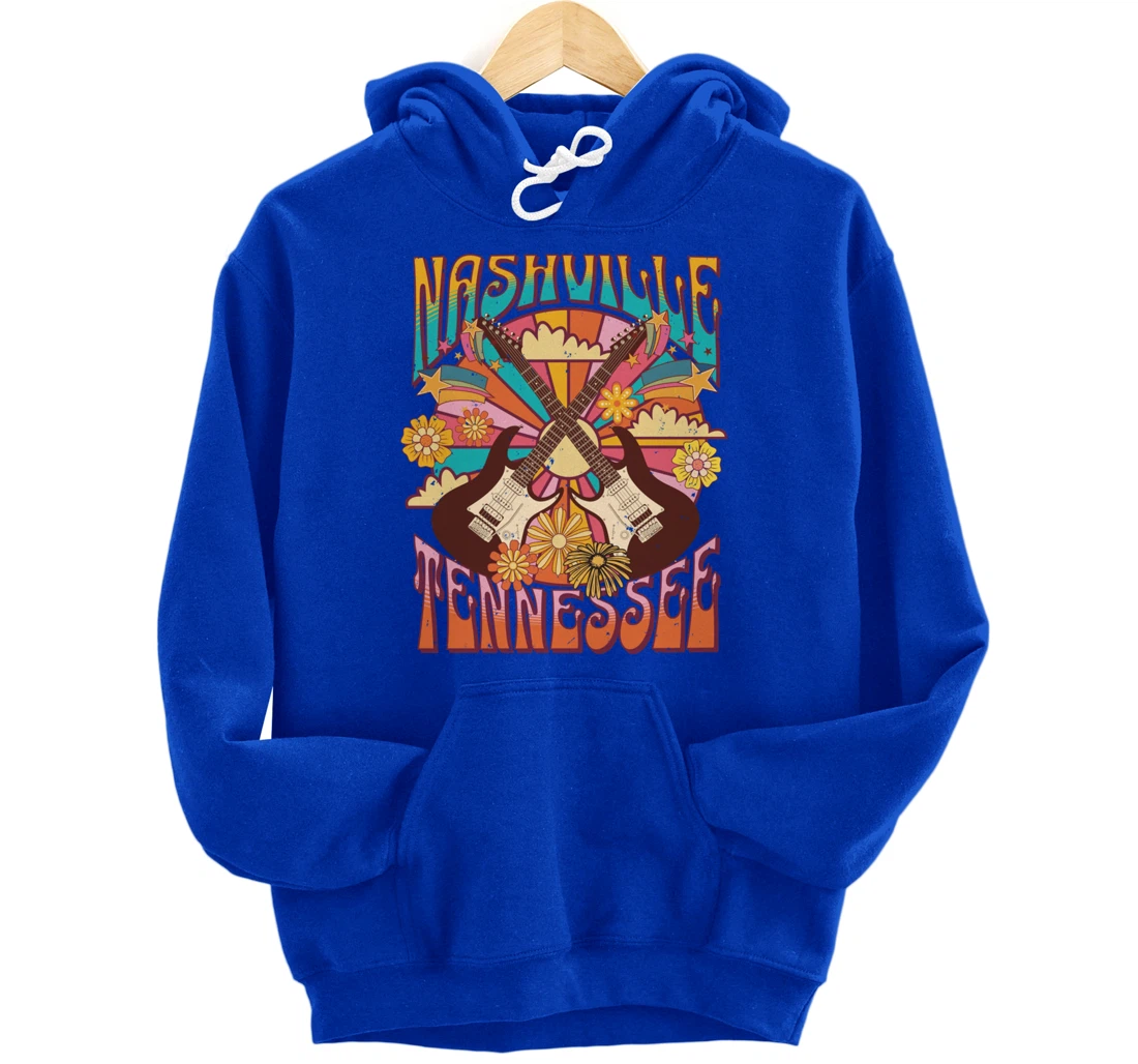 Nashville Country Music City Girls Trip Retro Nash Bash Bach Pullover Hoodie