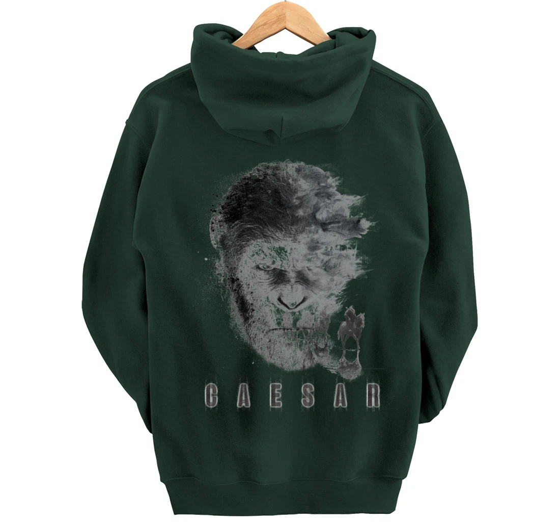 War for the Planet of the Apes Monochrome Caesar & Riders Pullover Hoodie