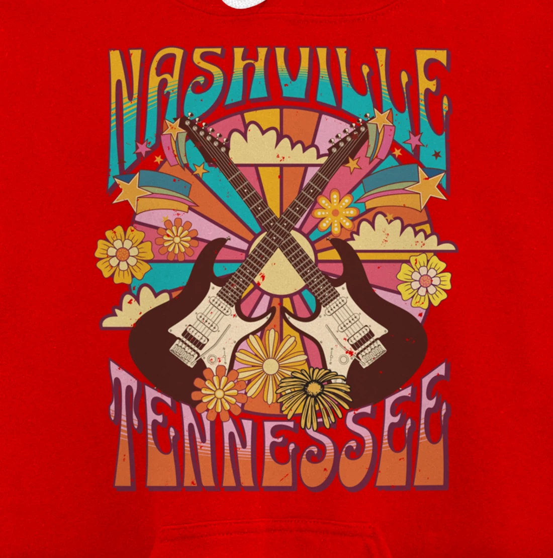 Nashville Country Music City Girls Trip Retro Nash Bash Bach Pullover Hoodie