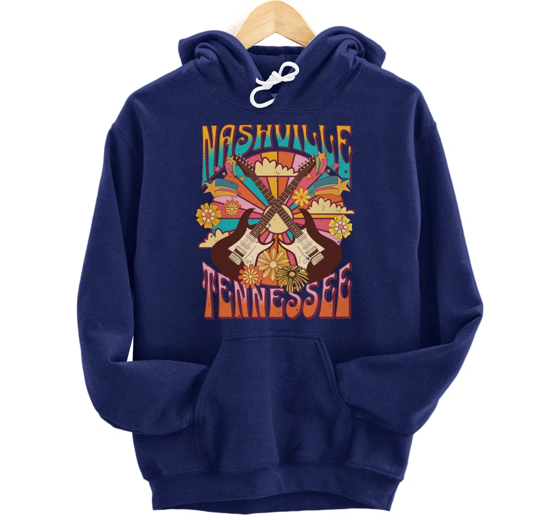 Nashville Country Music City Girls Trip Retro Nash Bash Bach Pullover Hoodie