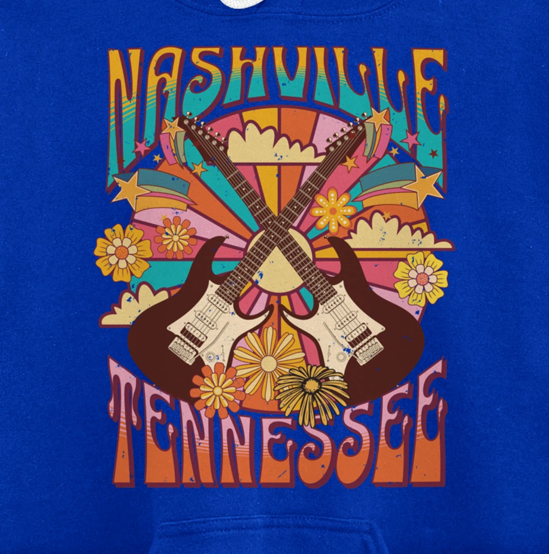 Nashville Country Music City Girls Trip Retro Nash Bash Bach Pullover Hoodie
