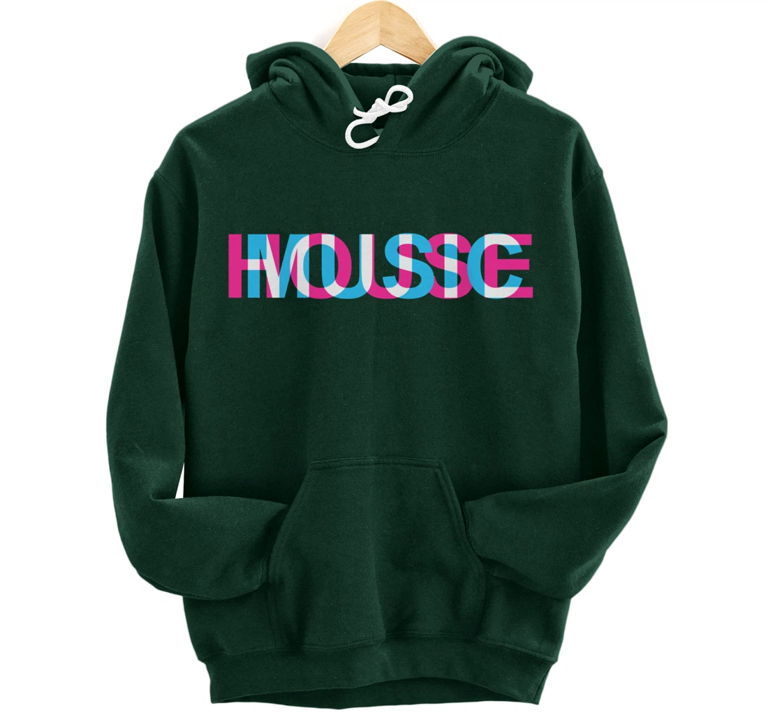 House Music Glitch EDM Rave DJ Music Festival Music Lover Pullover Hoodie