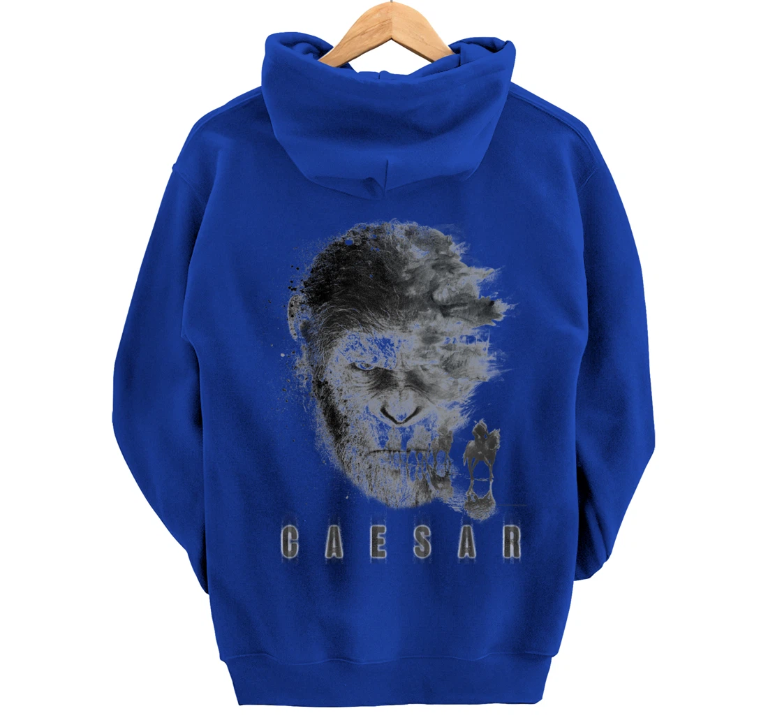 War for the Planet of the Apes Monochrome Caesar & Riders Pullover Hoodie