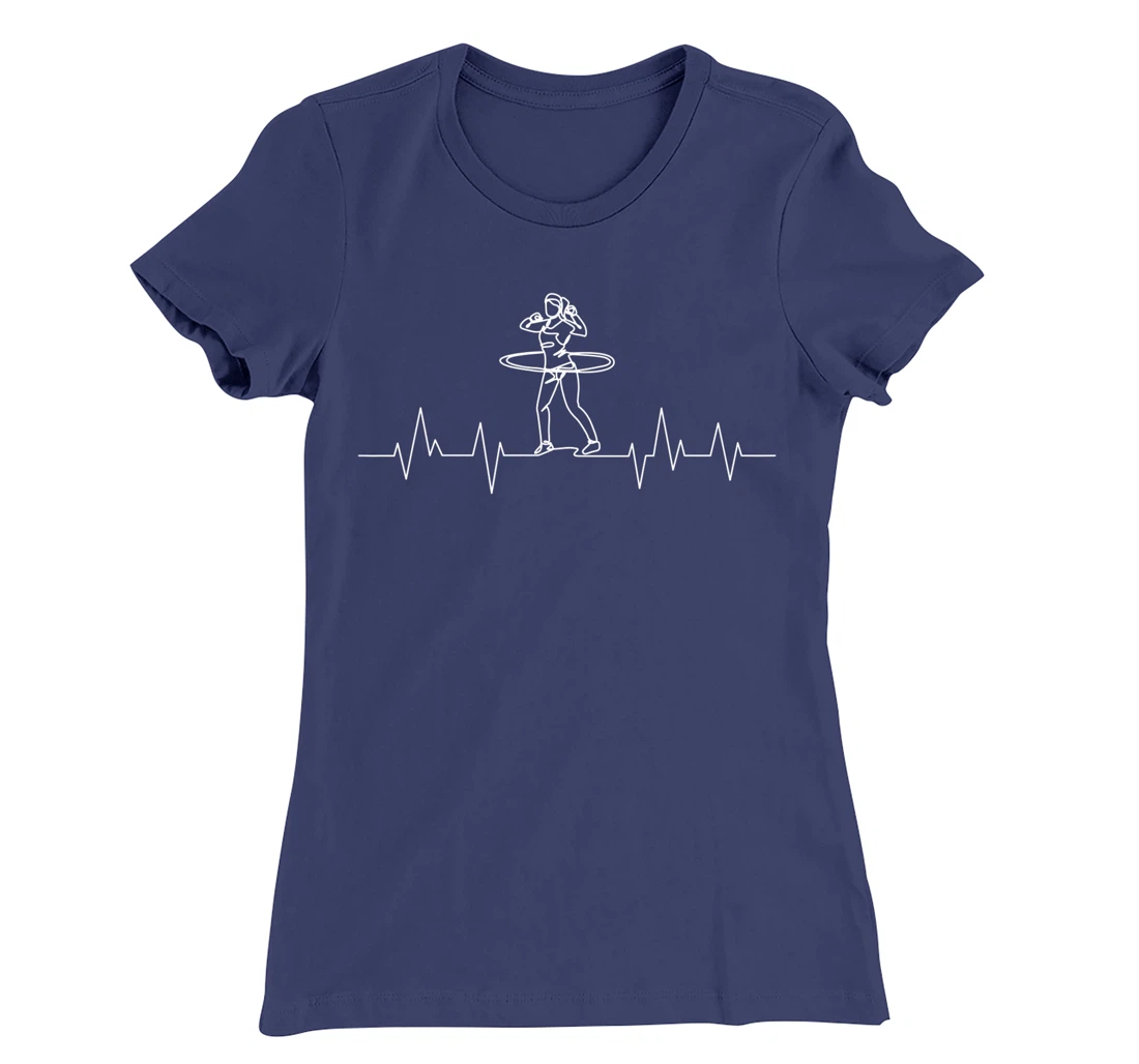 Hula Hoop Heartbeat Women Girls T-Shirt, Kid T-Shirt and Women T-Shirt