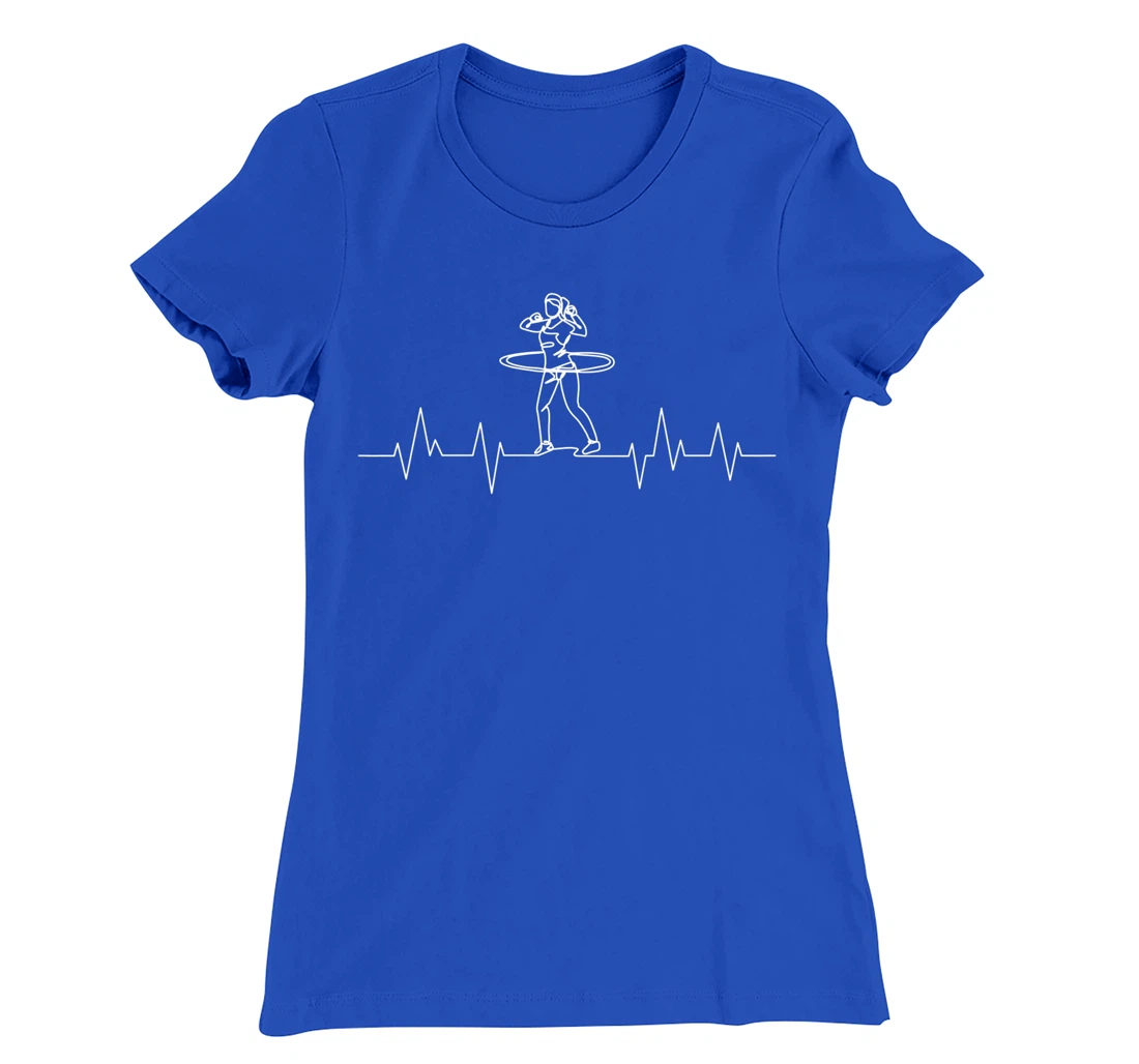 Hula Hoop Heartbeat Women Girls T-Shirt, Kid T-Shirt and Women T-Shirt