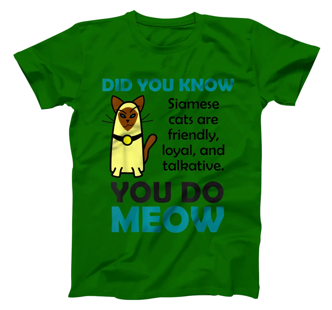 Womens Siamese Cat Gifts for Women Cute Pun T-Shirt, Kid T-Shirt and Women T-Shirt