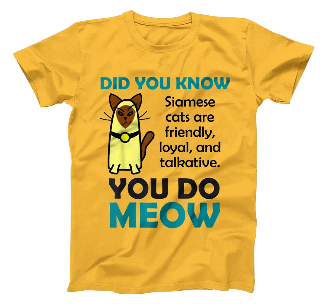 Womens Siamese Cat Gifts for Women Cute Pun T-Shirt, Kid T-Shirt and Women T-Shirt