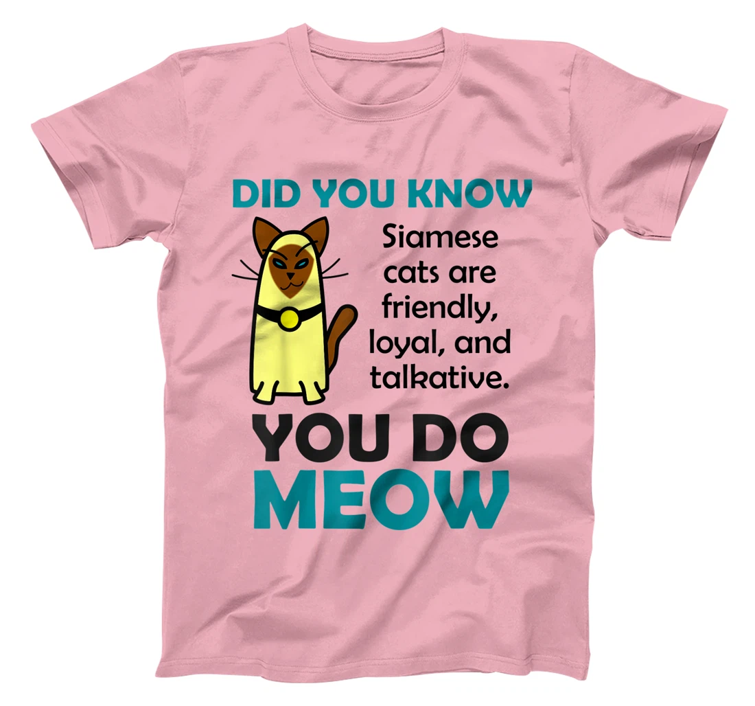 Womens Siamese Cat Gifts for Women Cute Pun T-Shirt, Kid T-Shirt and Women T-Shirt