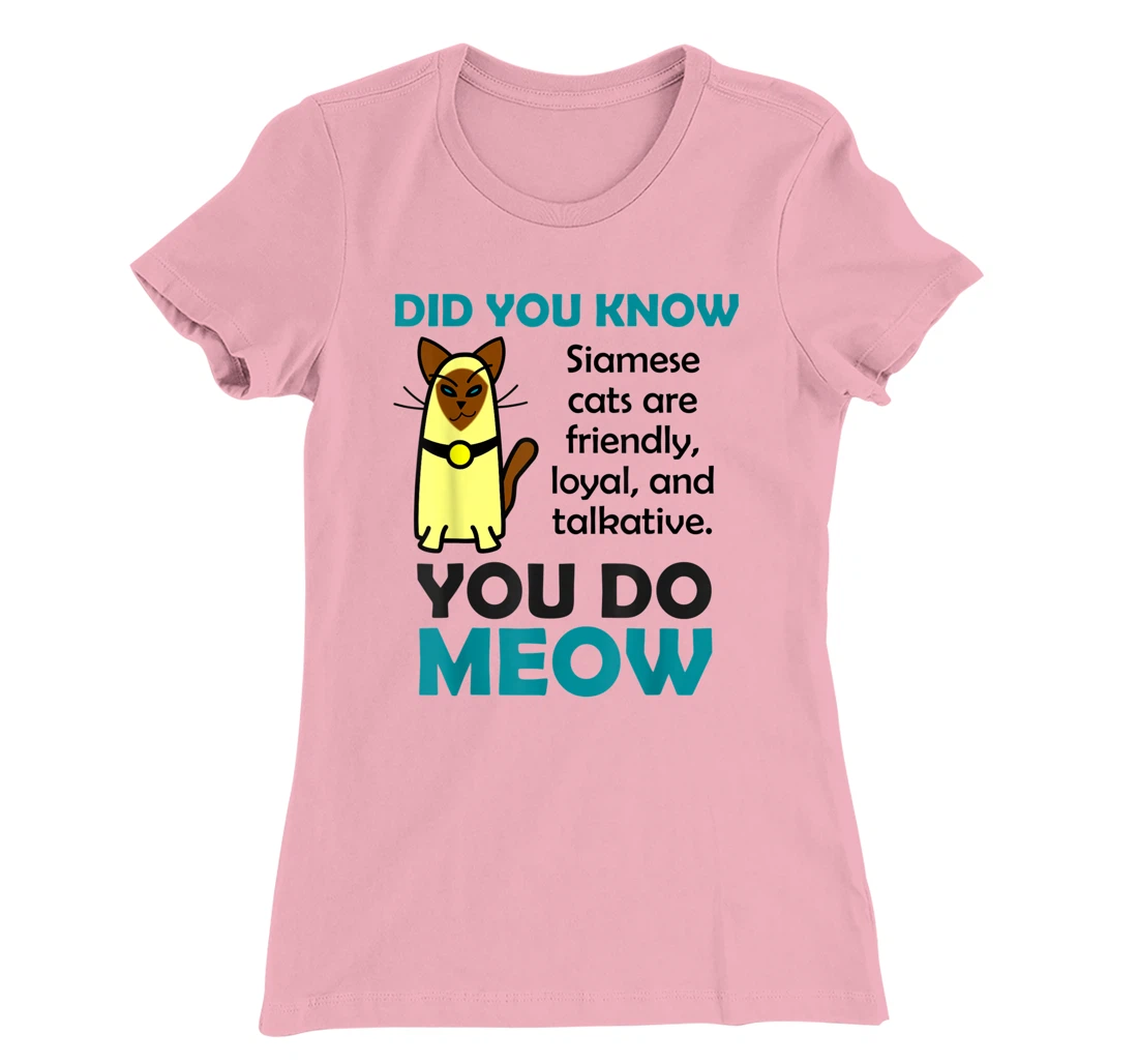 Womens Siamese Cat Gifts for Women Cute Pun T-Shirt, Kid T-Shirt and Women T-Shirt