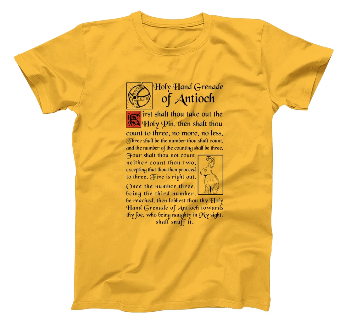 Womens Holy Hand Grenade Of Antioch T-Shirt, Women T-Shirt