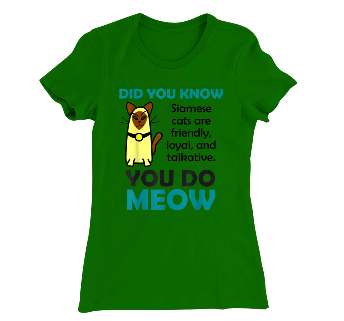 Womens Siamese Cat Gifts for Women Cute Pun T-Shirt, Kid T-Shirt and Women T-Shirt