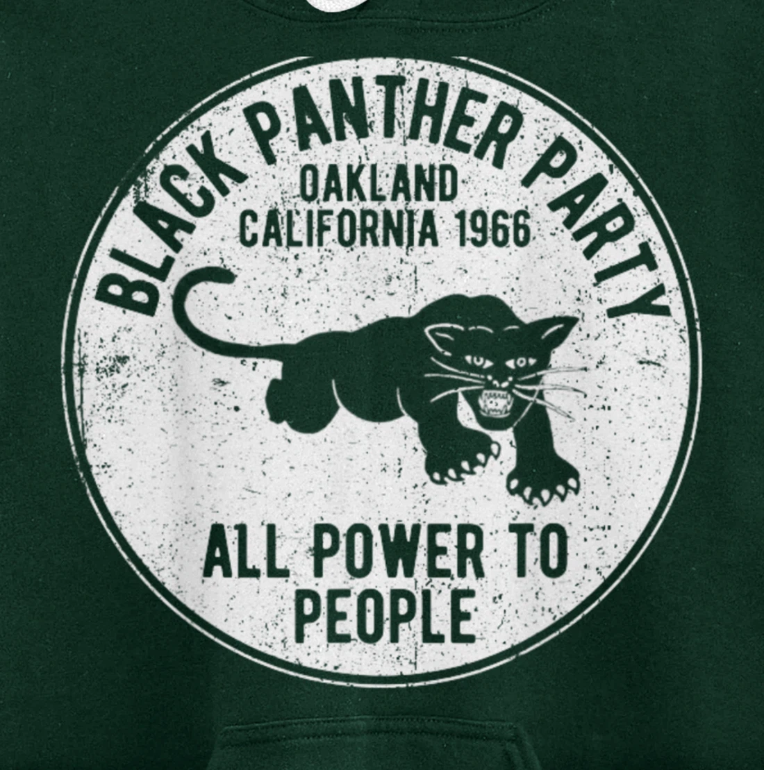 Distressed Pullover Hoodie