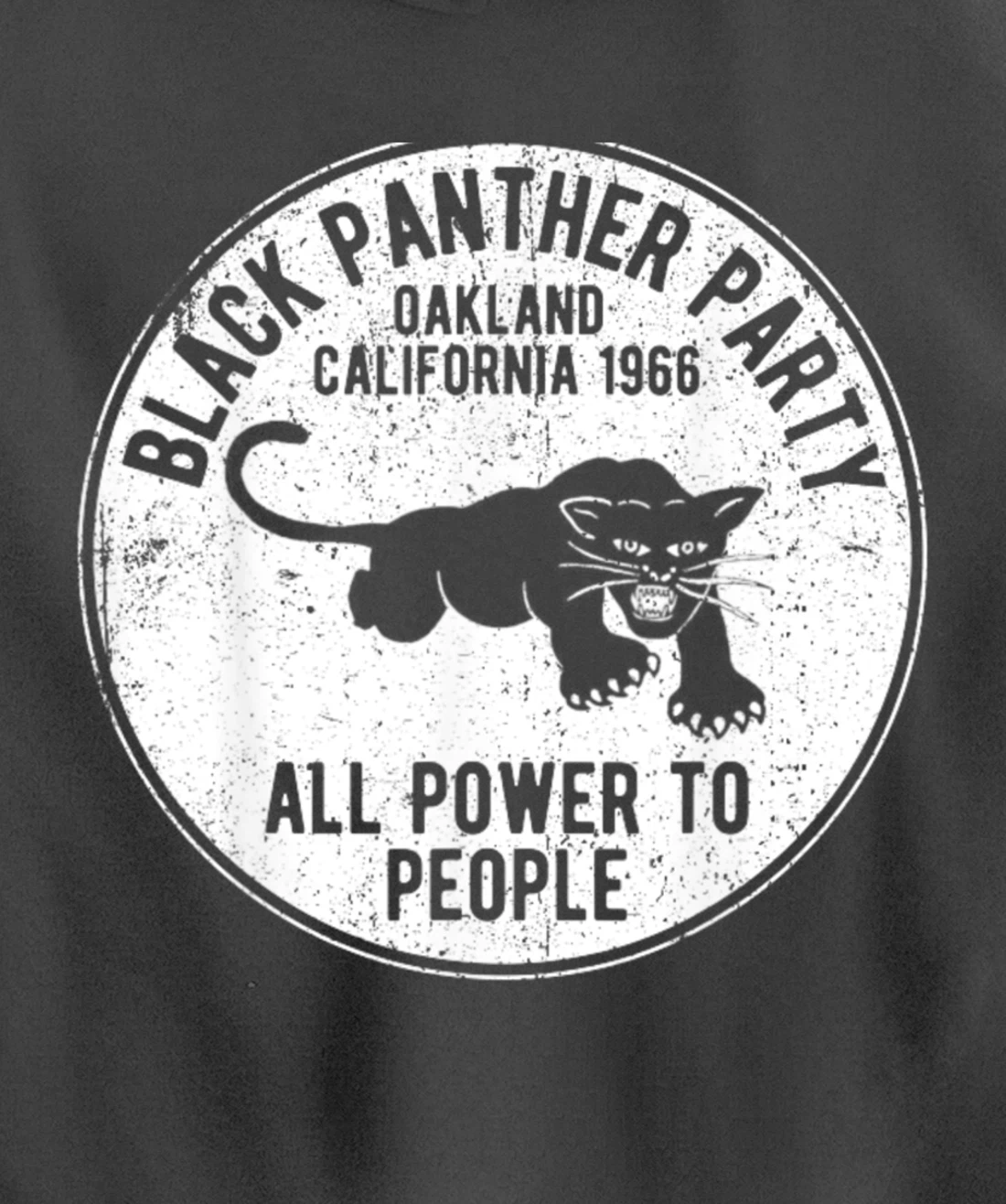 Distressed Pullover Hoodie