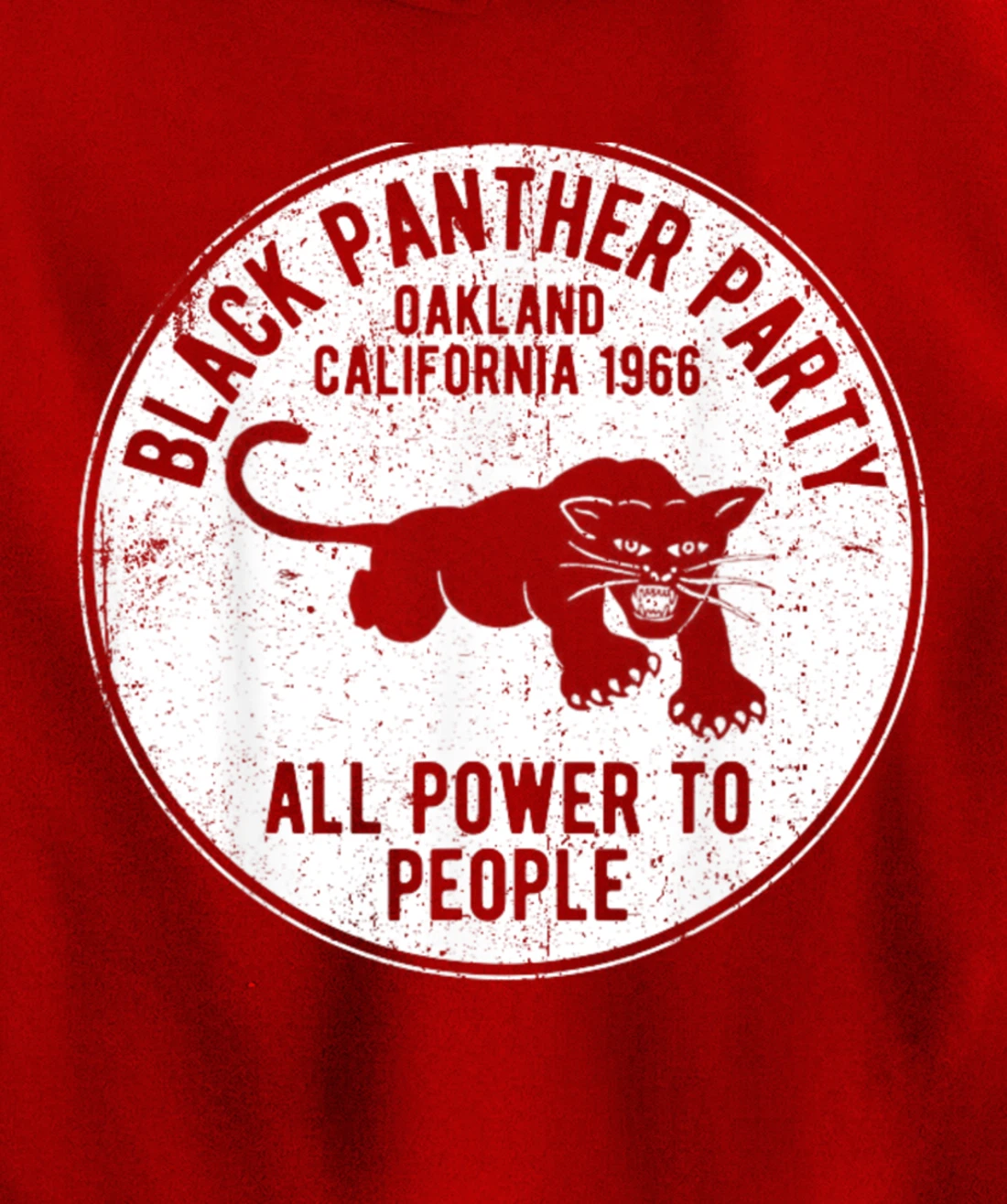 Distressed Pullover Hoodie