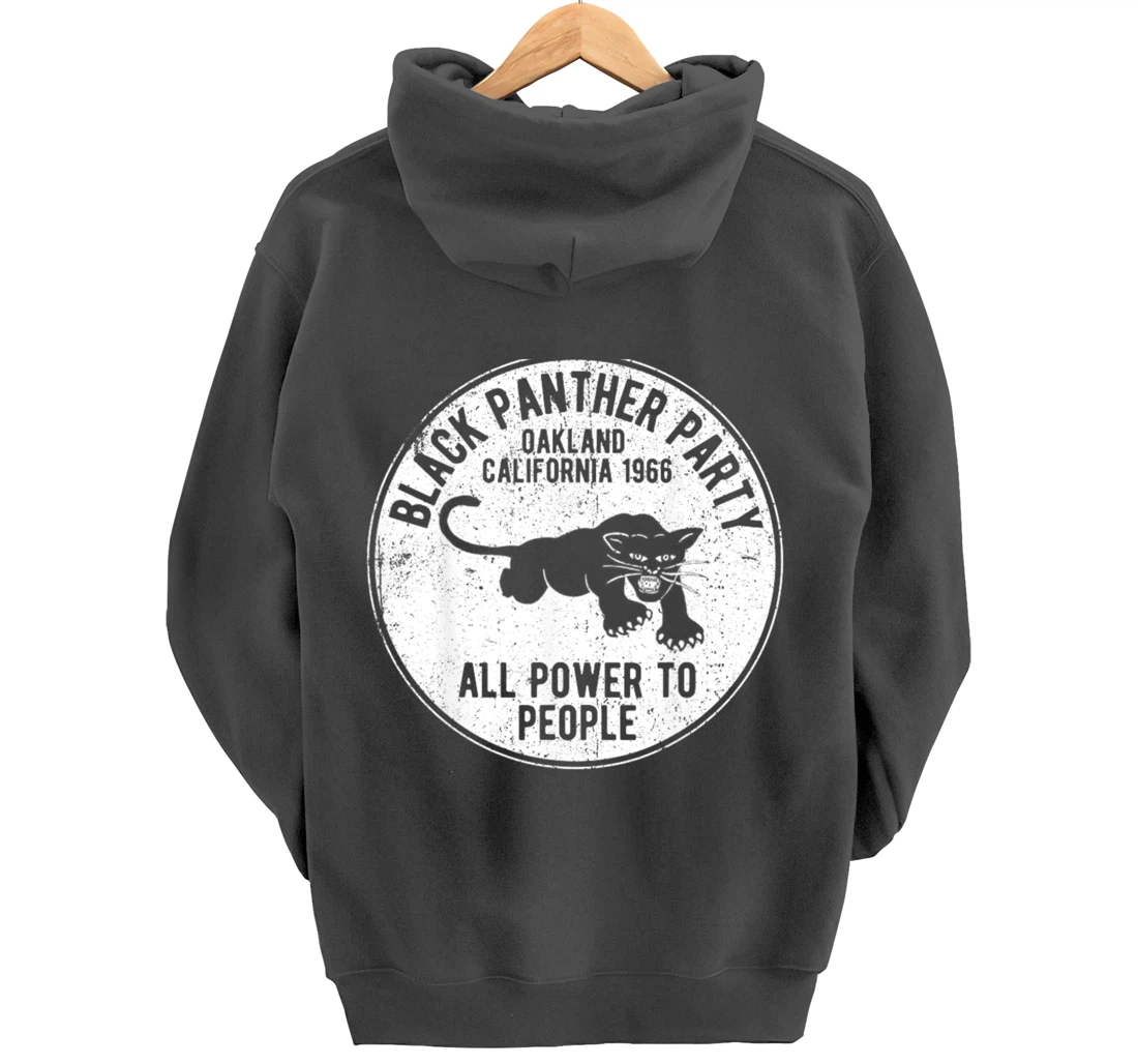 Distressed Pullover Hoodie