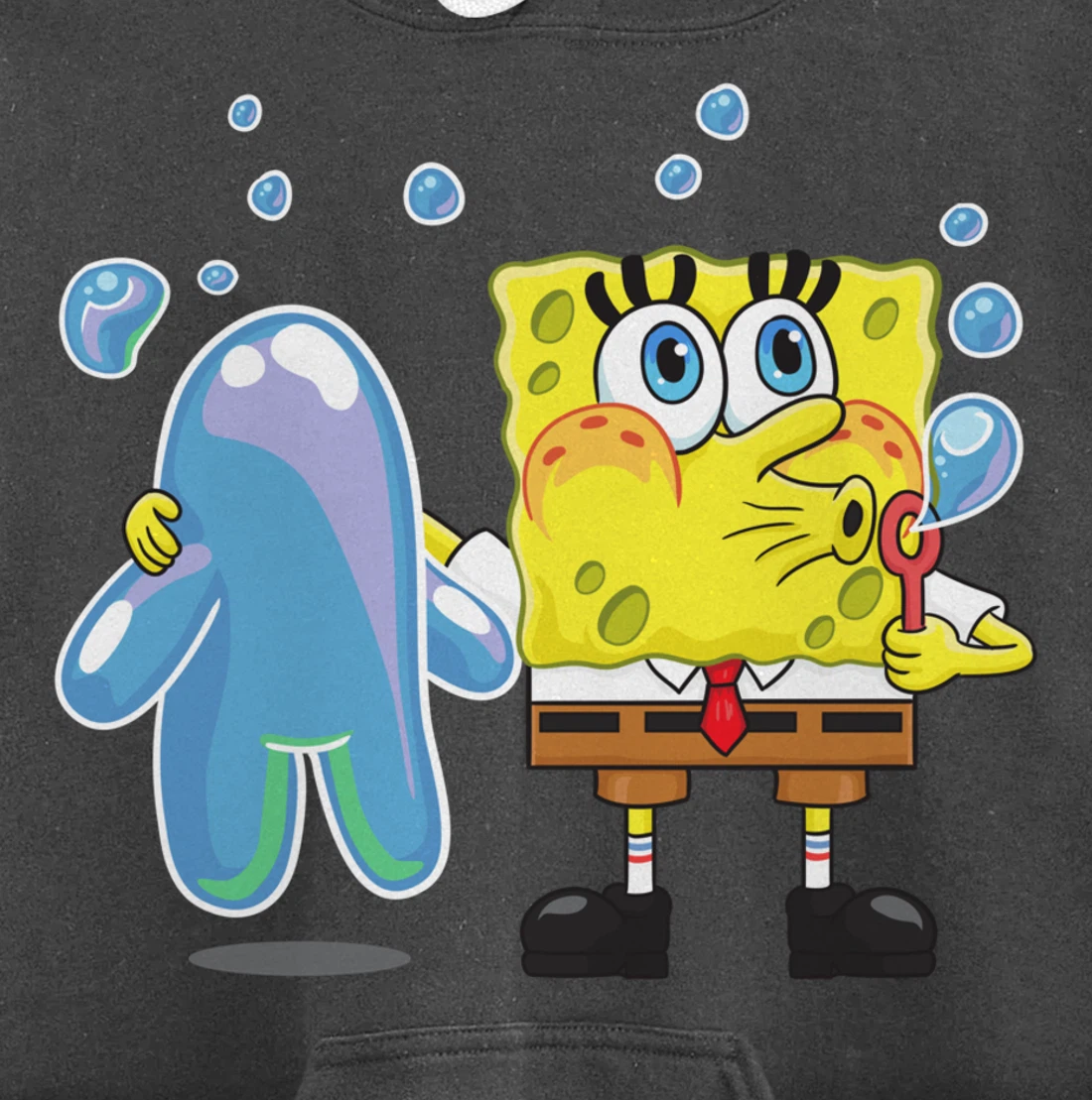 Mademark x SpongeBob SquarePants - SpongeBob Bubble Technique Pullover Hoodie