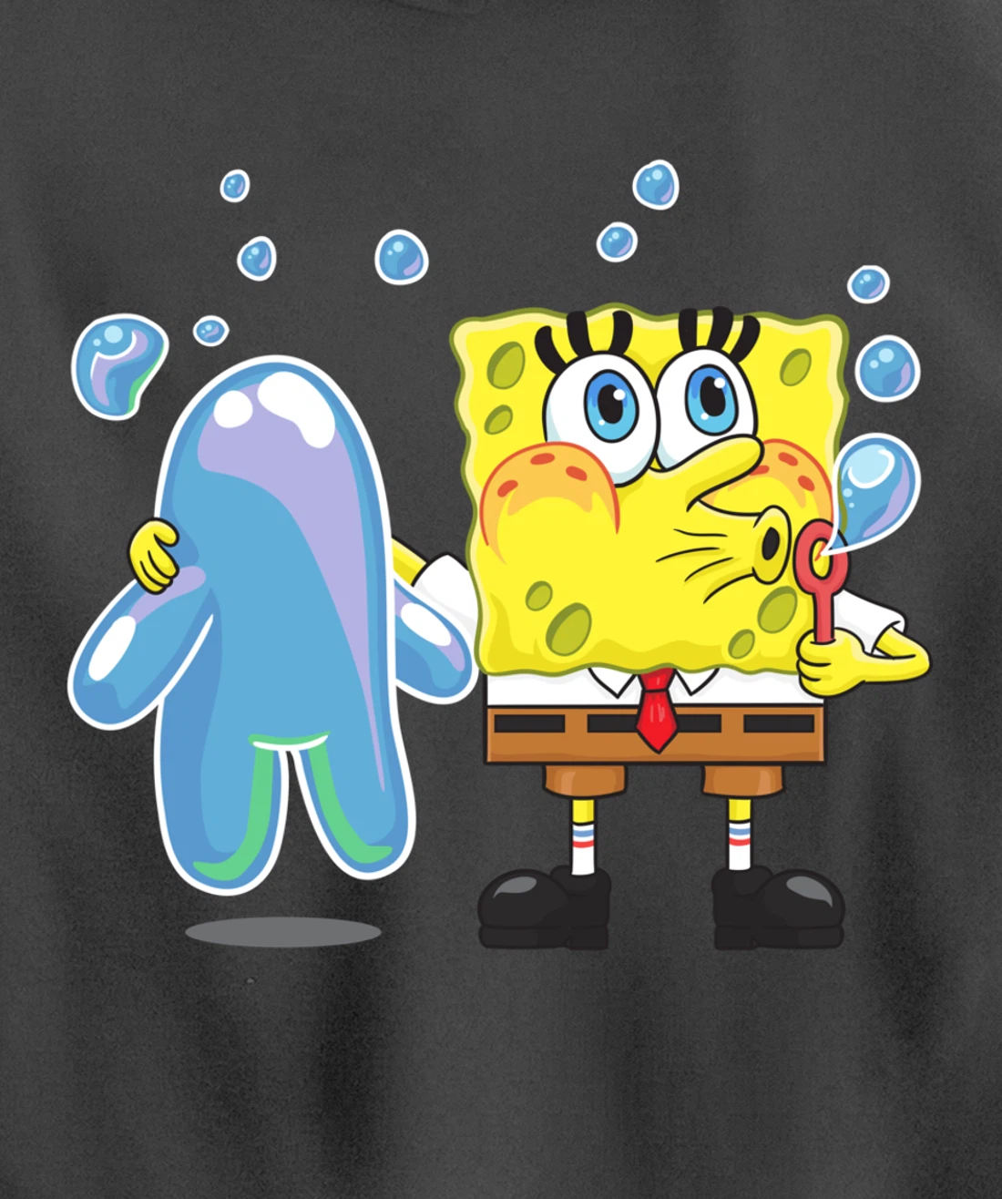 Mademark x SpongeBob SquarePants - SpongeBob Bubble Technique Pullover Hoodie
