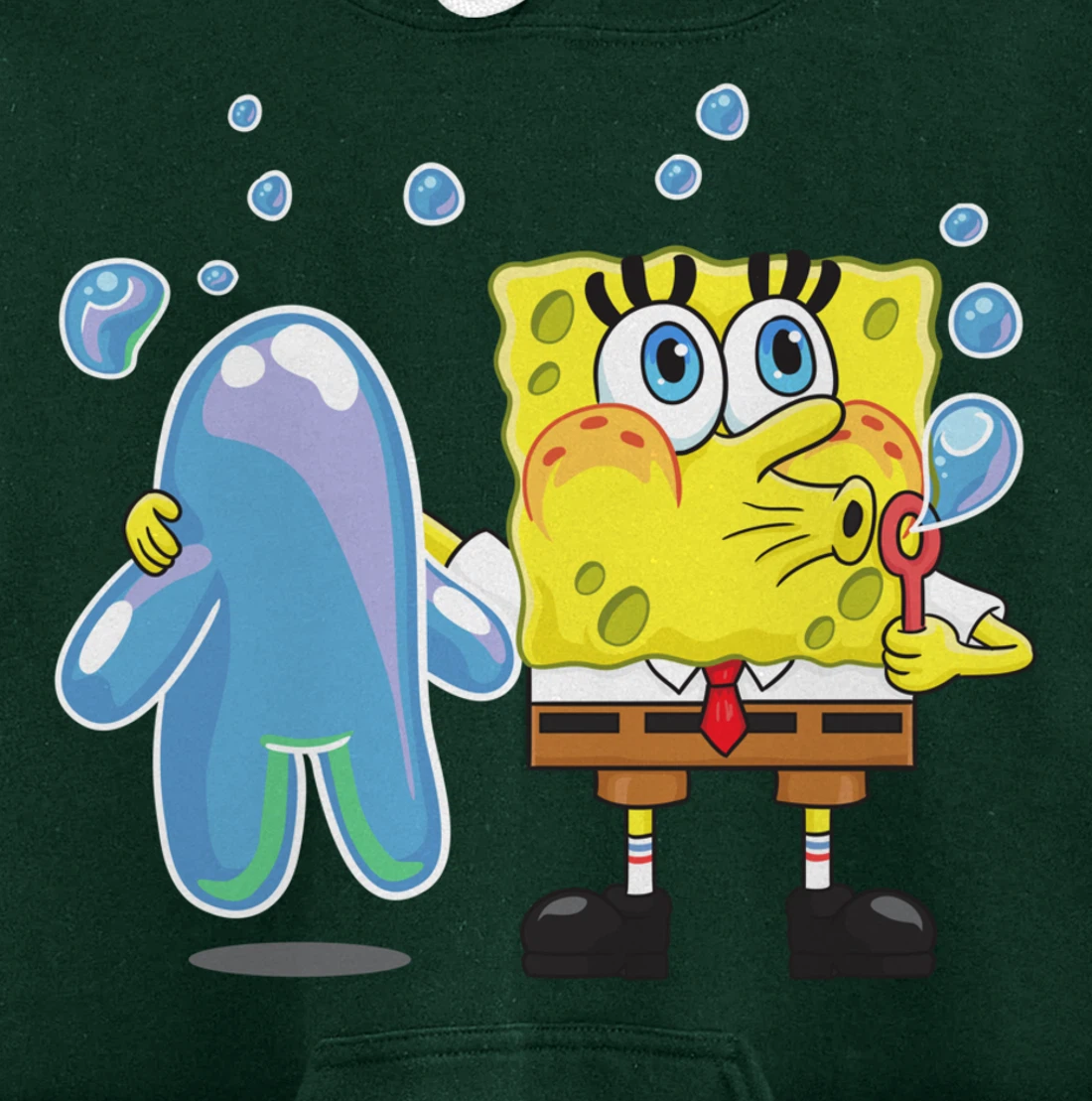 Mademark x SpongeBob SquarePants - SpongeBob Bubble Technique Pullover Hoodie