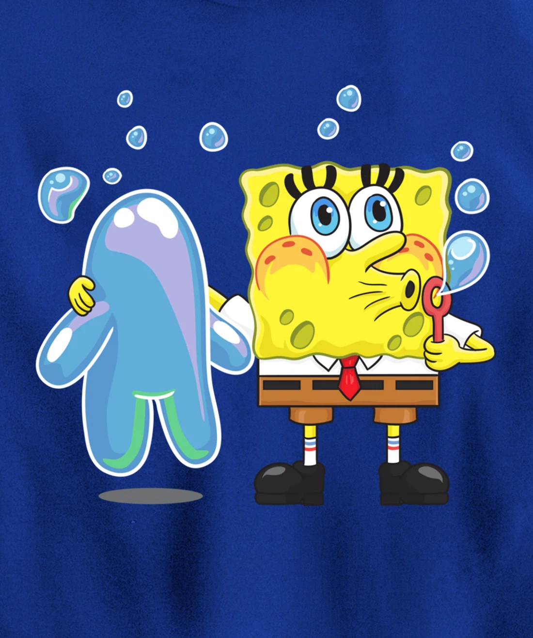Mademark x SpongeBob SquarePants - SpongeBob Bubble Technique Pullover Hoodie