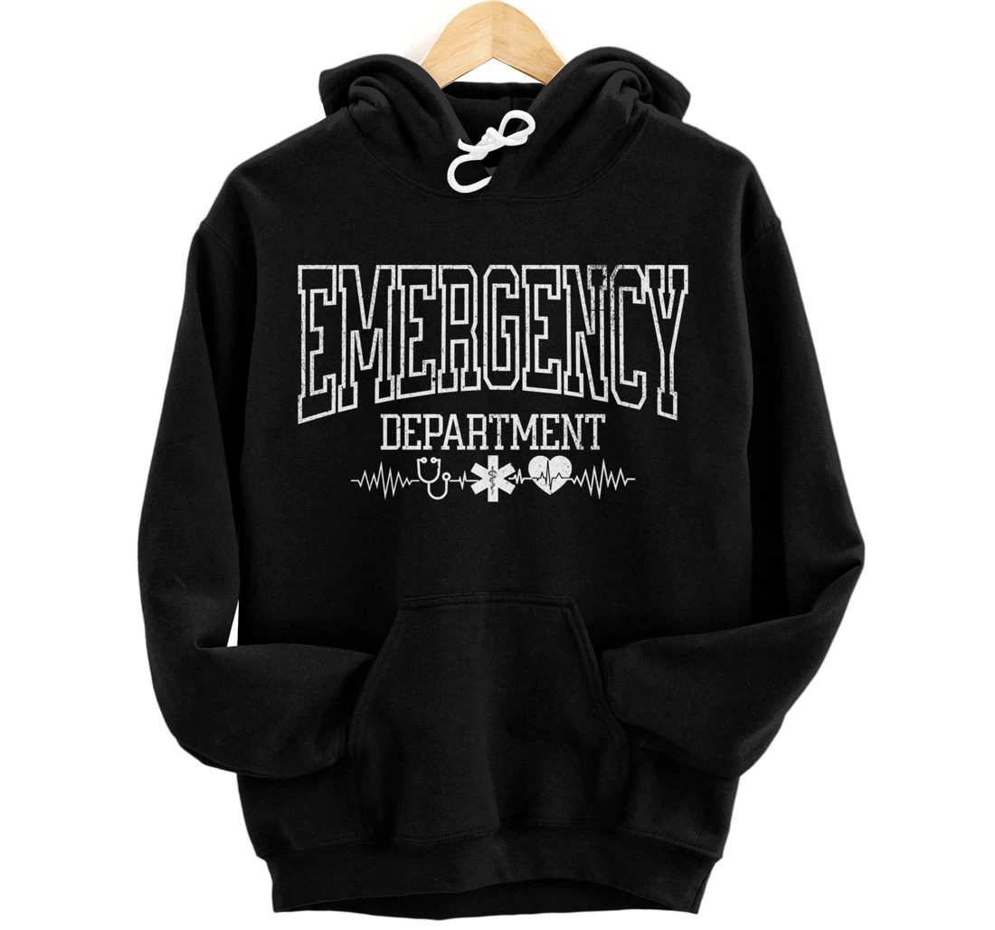 Emergency Department ER Registered Nurse Appreciation Gifts Pullover Hoodie