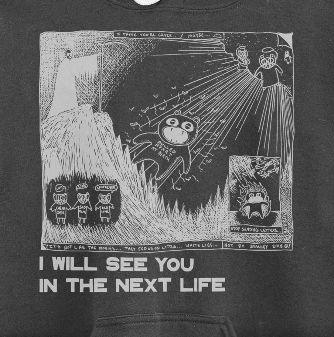 I Will See You In The Next Life Outfits Radio Music 80s 90s Pullover Hoodie