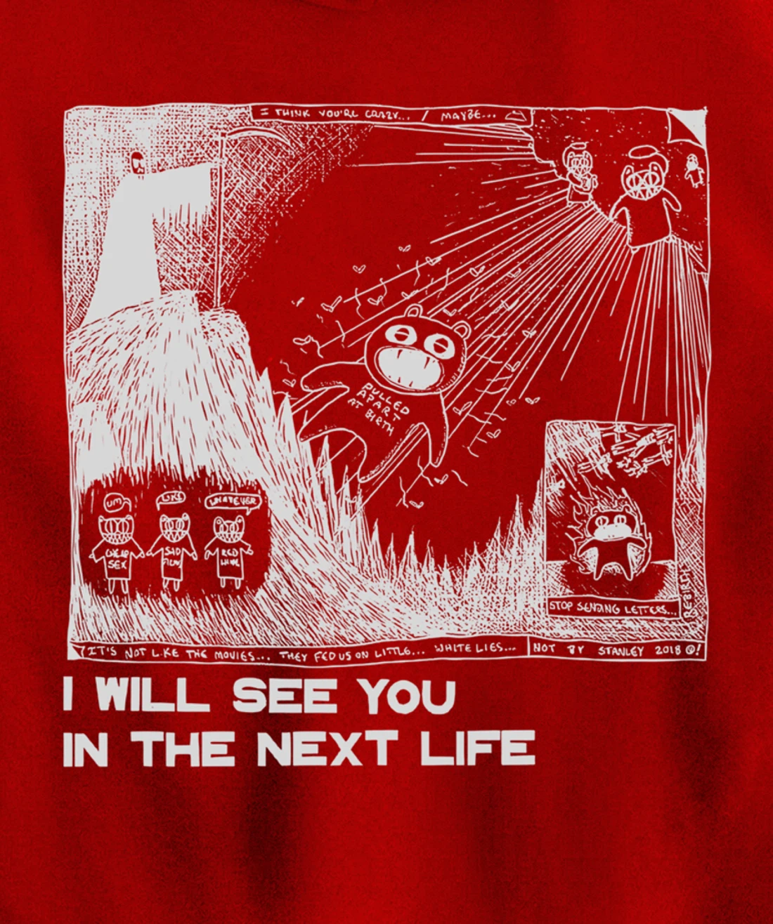 I Will See You In The Next Life Outfits Radio Music 80s 90s Pullover Hoodie