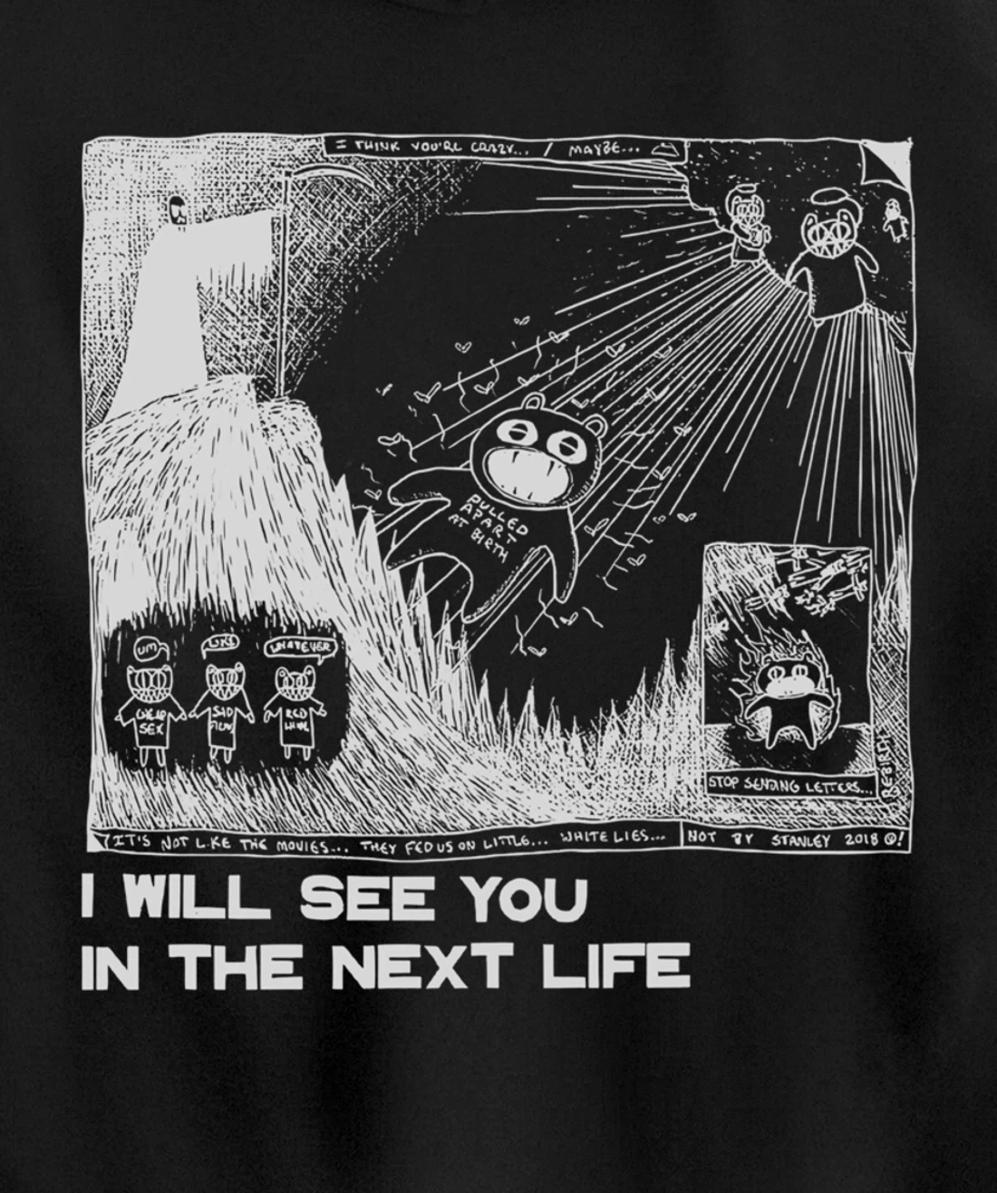 I Will See You In The Next Life Outfits Radio Music 80s 90s Pullover Hoodie