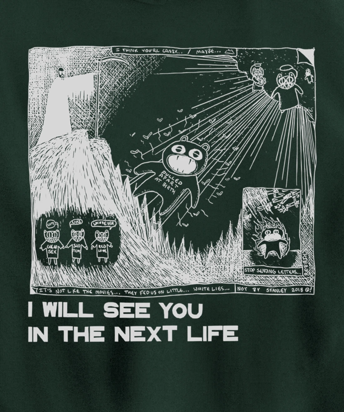 I Will See You In The Next Life Outfits Radio Music 80s 90s Pullover Hoodie